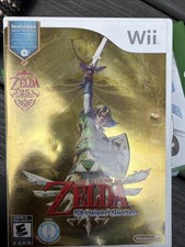 Zelda Skyward Sword Nintendo Wii Original Brand New Sealed  *wear