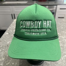 Sendero Provisions Co Adjustable Strap Mesh-Back Hat Cowboy Green