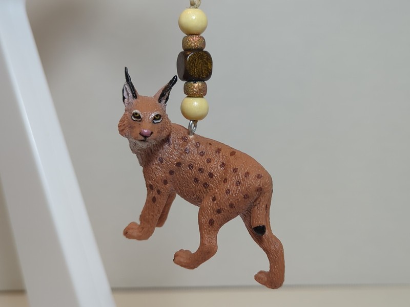 Bobcat Lynx Custom Christmas Tree Ornament North America Wildlife NEW! VersionAV