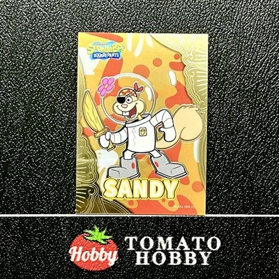 SANDY /999 GOLD REFRACTOR VIACOM CHROME SPONGEBOB SQUAREPANTS 2024 WLSB2-SBR-21