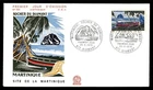 Mayfairstamps France FDC 1970 Canoe Scenery Rocher du Diamant First Day Cover aa