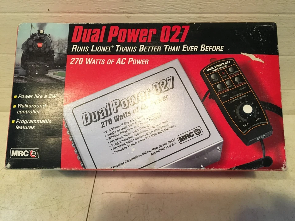 MRC Dual Power 027 Transformer,,Lionel Trains - Image 3 of 4