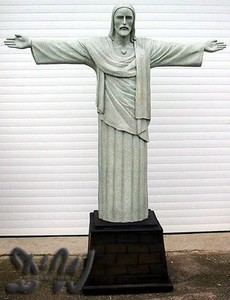 Jesus Christus Statue 212 Cm Rio De Janeiro Skulptur Figur Gfk Cristo Redentor Ebay