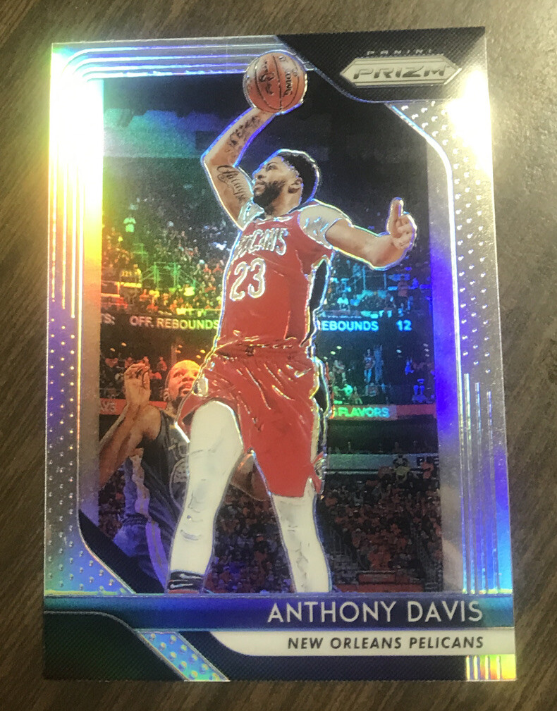 2018-19 Panini Prizm Anthony Davis Silver Prizm 