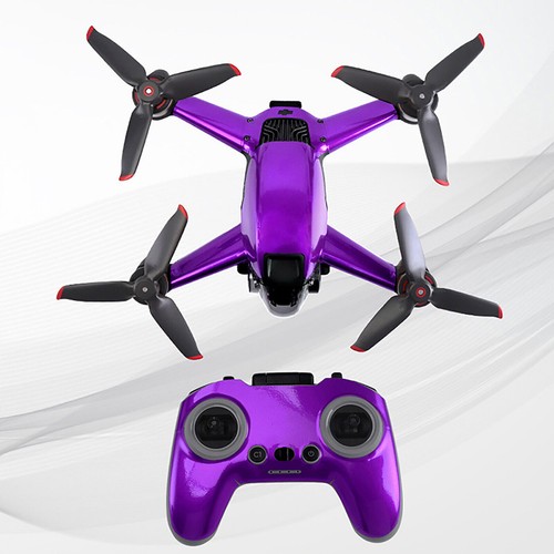 Pellicola protettiva pelle adesiva pvc impermeabile telecomando drone DJI FPV - Foto 12 di 21