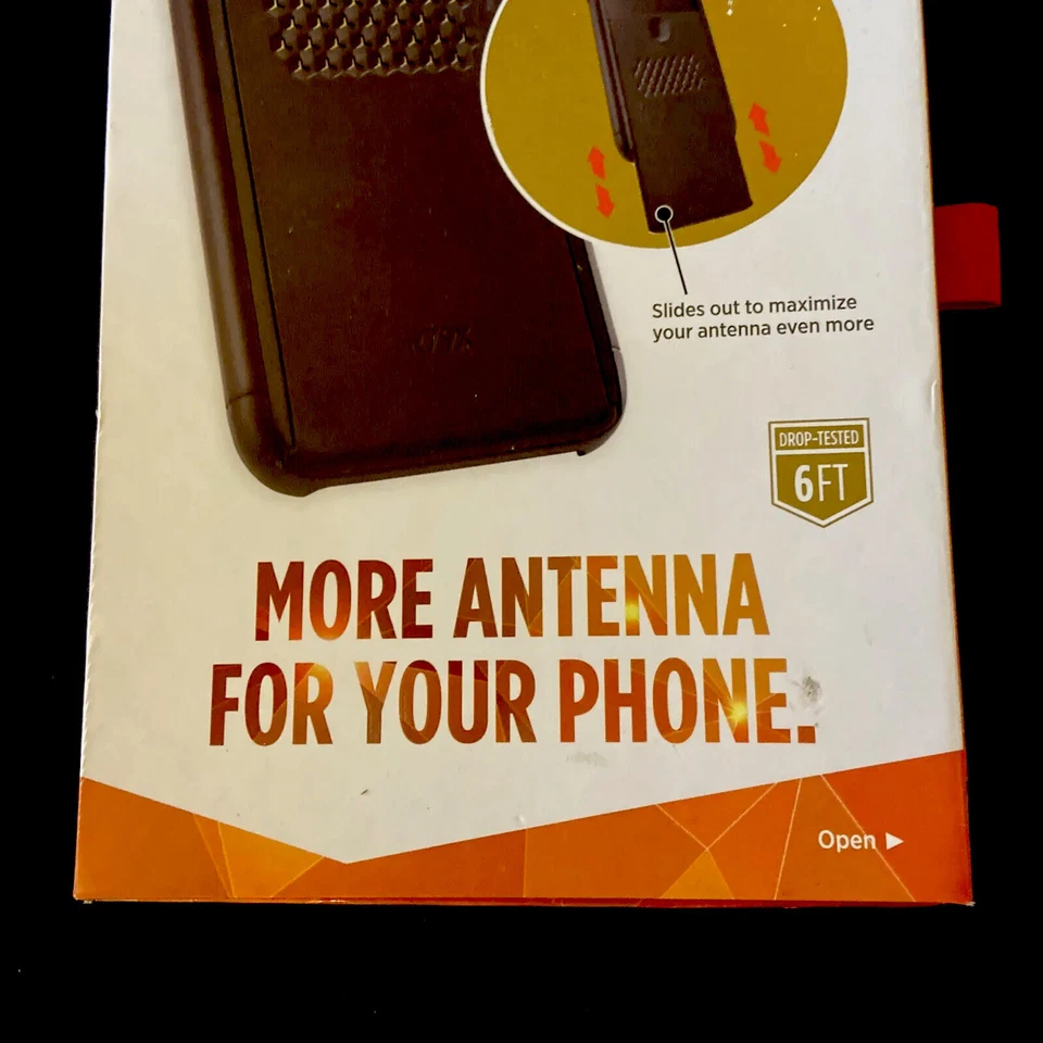 ReachCase Antenna Signal Extender Impact Absorbing Black Case For iPhone 6S Plus Foto 3 de 4