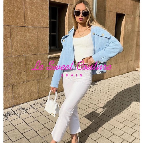 ZARA WOMAN NWT SS22 WHITE Z1975 HIGH 