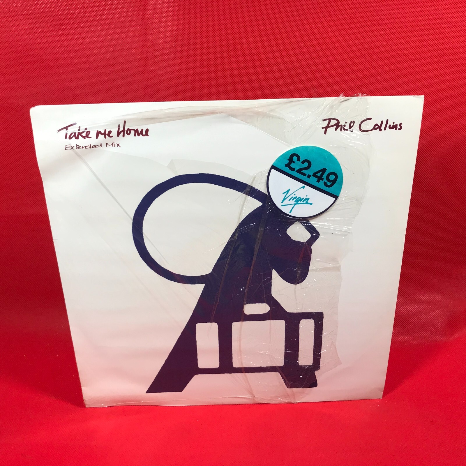 PHIL COLLINS Take Me Home 1985 UK 3-track 12