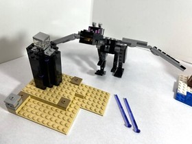 LEGO Minecraft LOT: Fox Lodge 21178 + Ender Dragon 21117 + Chicken Coop 21140