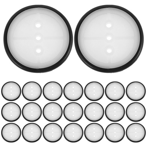150 Stück Gummireifen, kleine Räder, 3 Löcher, für Spielzeug, - Bild 5 von 12