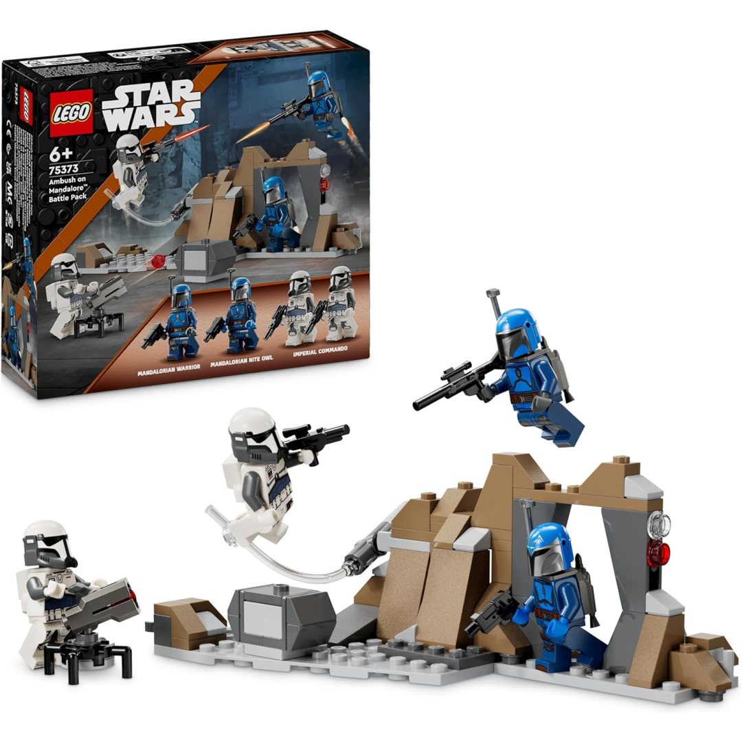 LEGO 75373 Star Wars The Mandalorian Ambush on Mandalore Battle