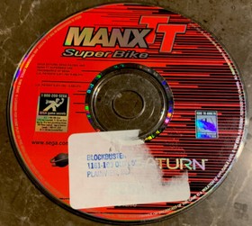 MANX TT Super Bike SEGA Saturn Complete CIB Authentic -Tested-RARE!