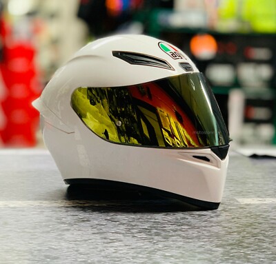 agv k3 gold visor Helmet Visor, Fit Compatible with A-G-V K5/ K3SV Motorcycle Helmet Shield Parts Glasses Fit Compatible with A-G-V Sv/ K5 Motorbike Helmet Lens Full Face(Gold) : Automotive The micrometric steel fastening system makes securing it quick and safe AGV K3 Helmet + AGV