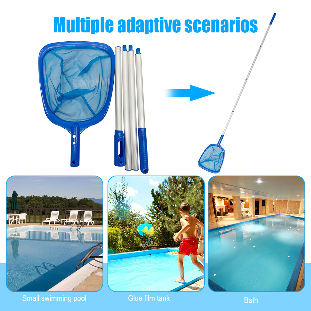 Fish Pond Skimmer Net Detachable Durable Debris Tools Accessories