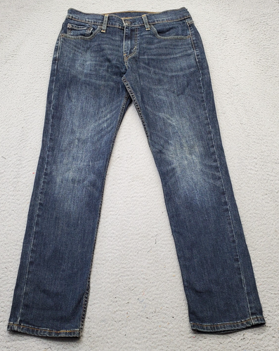 Levi's Jeans Womens Size 29x30 Blue Denim Stretch Mid Rise 5-Pockets Design