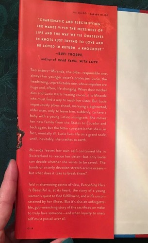 Everything Here Is Beautiful by Mira T. Lee (2018, Hardcover). Debut Novel. - Picture 3 of 6