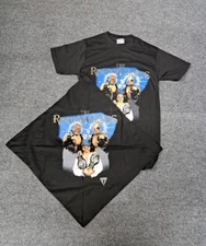 Rare Vintage JCP WWF The Road warriors Hawk Animal Shirt & Bandana Crocket HTF