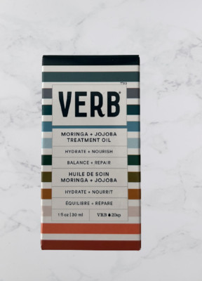 Verb Moringa + Jojoba Treatment Oil Hydrate Nourish Full Size 30 mL