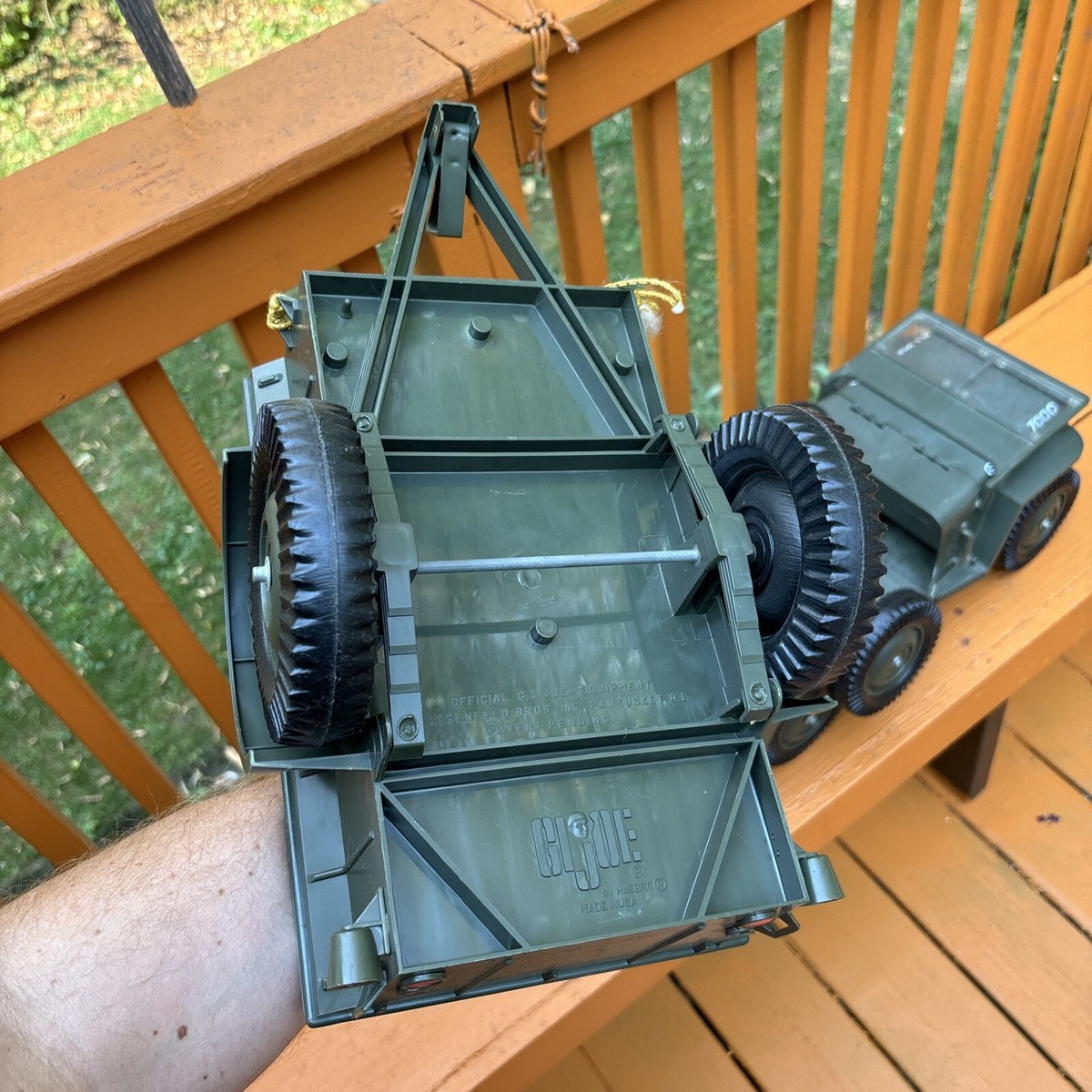 ビンテージ　GIJOE マウンテン・トループス1965年 未使用 Vintage 1965 Hasbro GI JOE Official Jeep #7000 Original Box As Is