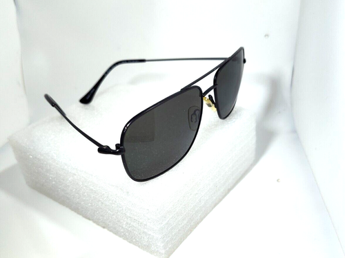 Kirkland Signature DGUN Black Metal Polarized Lens Aviator Sunglasses 59 16 140