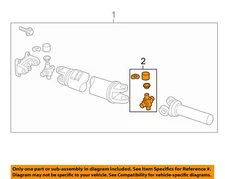 FORD OEM 87-07 F-150 Rear Suspension Drive Shaft-U-Joint BC3Z4635A