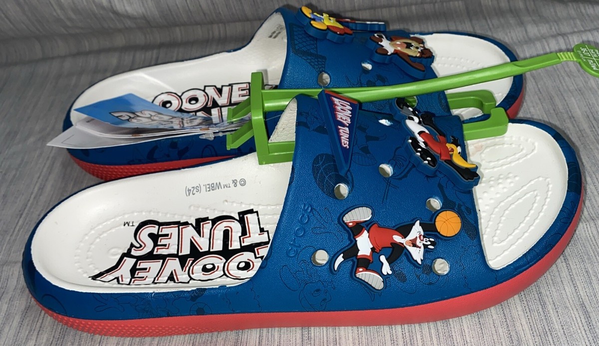 Crocs Looney Tunes Sports Classic Slides M4 W6 | eBay display picture 2
