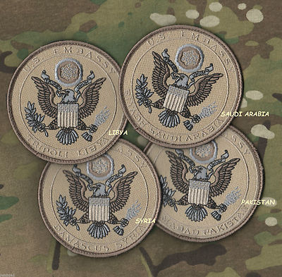 Staat Dept Wps Sicherheit Dss Pmc Νeιcrο Abzeichen: US Embassy (Ihr Auswahl Von