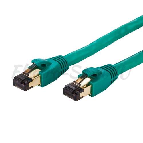 Lote de cable de conexión Ethernet blindado CAT8 cable red de cobre súper velocidad SFTP LAN - Imagen 13 de 20