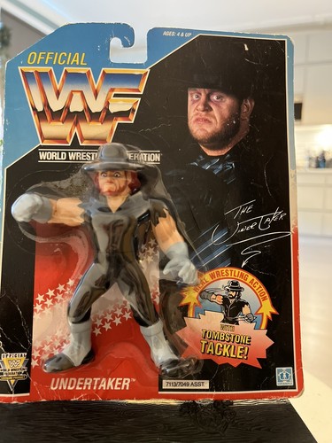Very Rare Undertaker Version 1 WWF WWE Hasbro Wres...