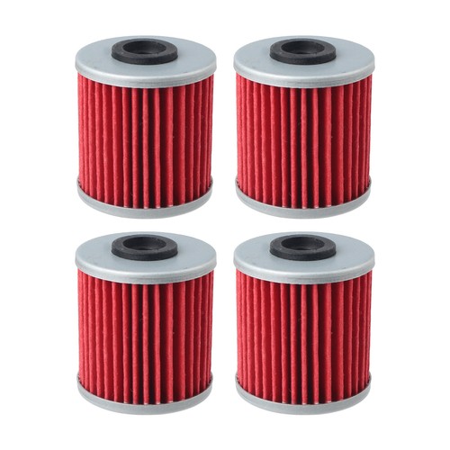 4pcs Oil Filter Filters For Kawasaki KX250F KX450F KX450 KX250X KX450SR - Picture 2 of 8