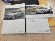 2014  AUDI  A4/S4  OWNERS MANUAL & CASE   (QUICK REF & SOUND SYS)