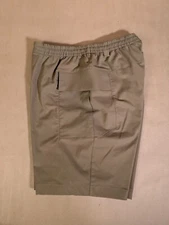 Lululemon Shorts Mens Small Khaki Utilitarian Cargo Pockets Elastic Waist