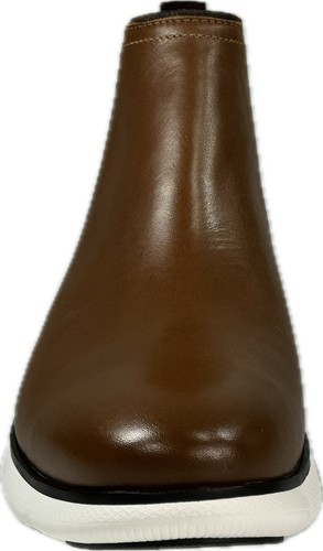 COLE HAAN ZERØGRAND OMNI CHELSEA Men's Brown Pull-On Waterproof Boots #C34240 - Picture 3 of 7