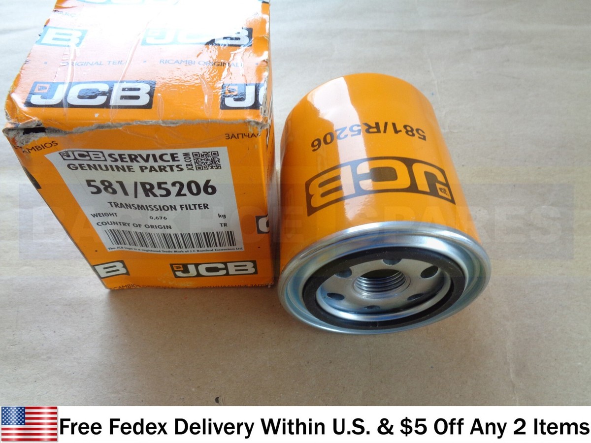 JCB PARTS - GENUINE JCB TRANSMISSION FILTER ( 581/M8564 581/R2034