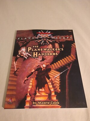 Dungeons and Dragons Reprint of Planescape Planewalker's Handbook