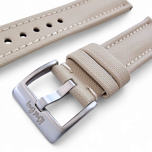 Sailcloth Watch Strap Band Premium Two Piece Divers Mens 20mm 22mm Quick Release - Picture 92 of 95
