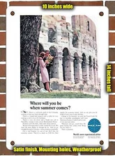 Metal Sign - 1965 Where Will You Be When Summer Comes - 10x14 Inches