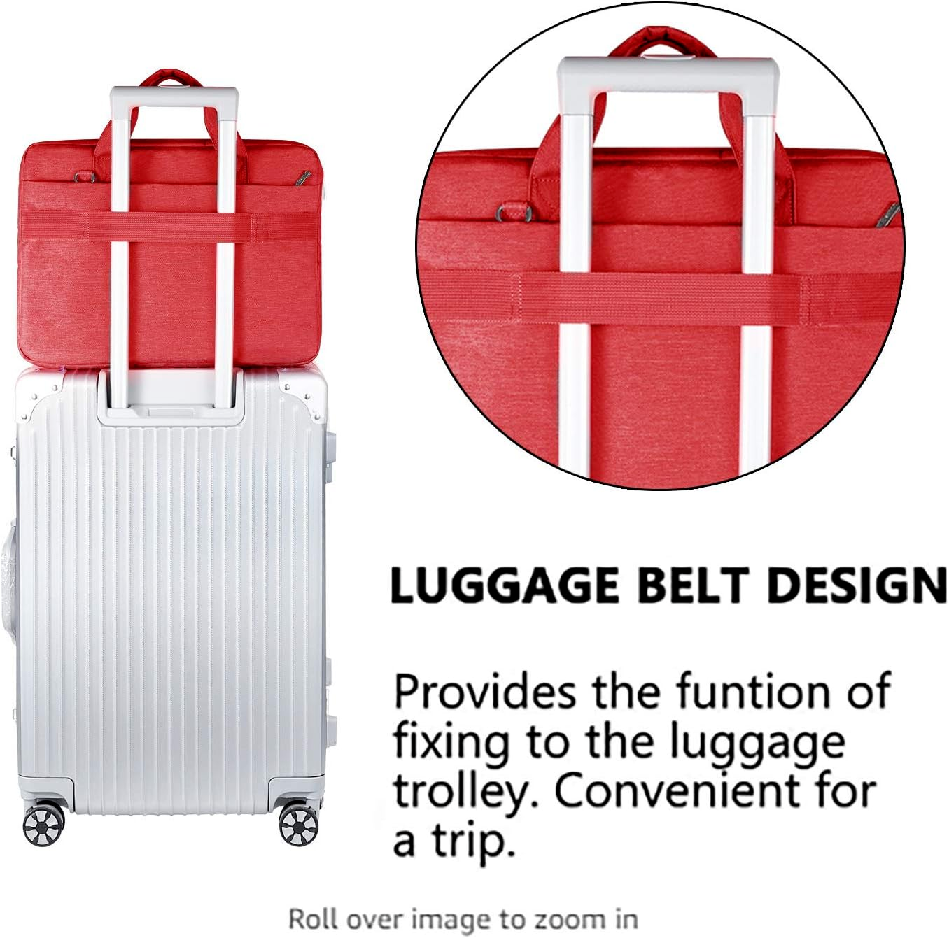 Laptop Bag Case 17 17.3 Inch for Women Ladies, Waterproof Computer case