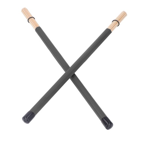 1 Pair Drum Stick Brushes Bamboo Hot Rods Drumsticks For Small Venue And - Picture 6 of 22