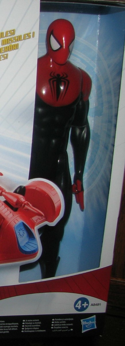 Marvel ULTIMATE SPIDER MAN Spiderman with Turbo Racer 12