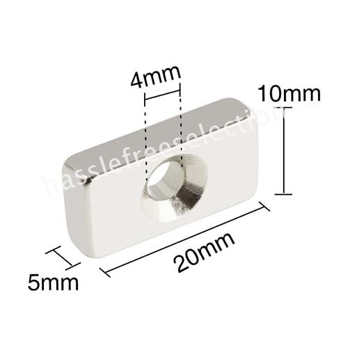 Super Strong Neodymium Magnet Rare Earth Round Cuboid Hole Holder Hook Fishing - Picture 45 of 157