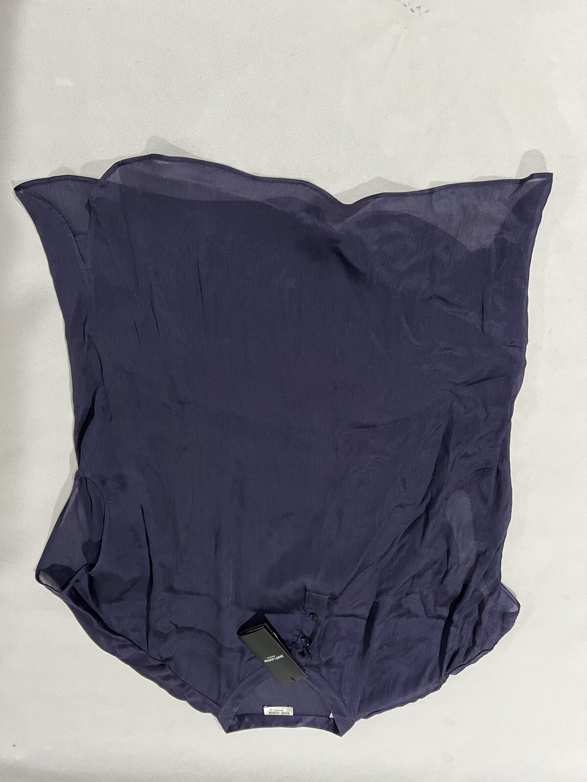 Tunica uomo Saint Laurent in seta senza maniche. 40 15.5. $990