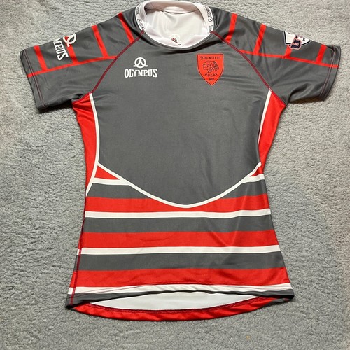 Olympus Adult Small V Neck Short Sleeve Rugby Jersey Bountiful Utah 2017 - Picture 2 of 11