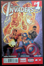 ALL-NEW INVADERS #1 2014 MARVEL COMICS NOW JAMES ROBINSON