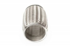 Universal 3 Zoll Flexrohr Flexstück Flammrohr Hosenrohr Auspuff Rohr 76x150mm