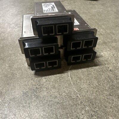 LOT OF 5 CISCO X2-10GB-SR 10GBASE-SR 10GBPS DUPLEX SC X2 TRANSCEIVER 10-2205-04