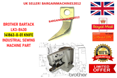 Set Tensione Per Macchina Cucire Brother LK3-B430 KM430 - Ricambio #115186-0-01A - Foto 3