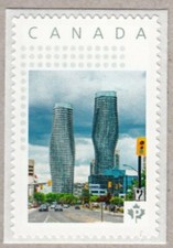 MARILYN MONROE towers = Mississauga = postage stamp MNH Canada 2017 [p17-01s1]