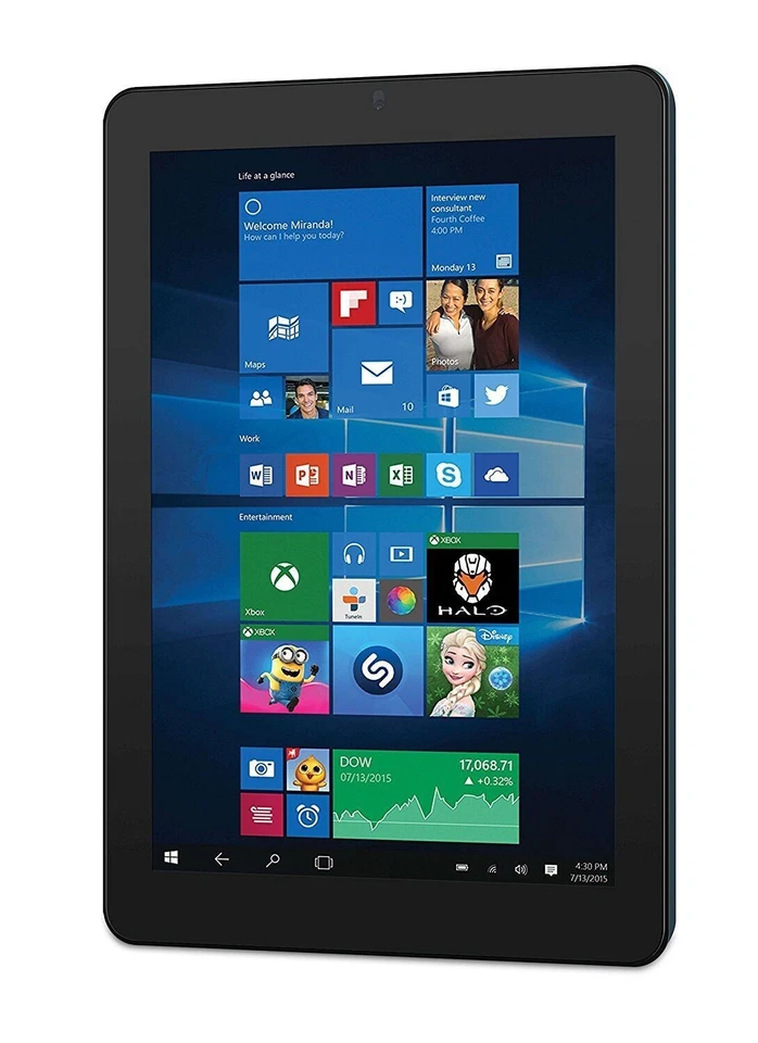 VENTURER Bravowin S 10KR 10.1" HD Quad Core Tablet PC Laptop 2GB 64GB W Keyboard - Image 2 of 4