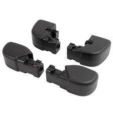 Front Rear Bumper End Caps Left Right For Jeep Wrangler Tj 1997-2006